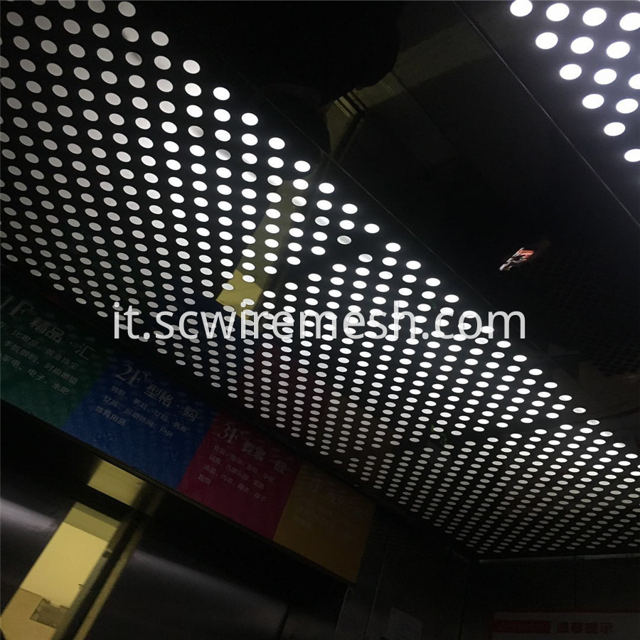 Perforated Metal Ceiling